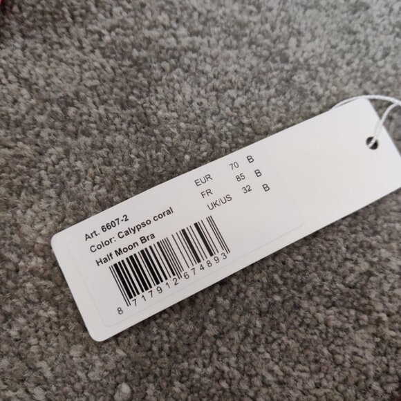 Linga Dore Women's Pink Lace Bra Size 32B NEW Romantic Gift Christmas - Picture 4 of 8